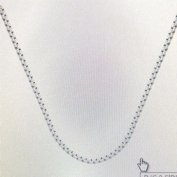 Sterling Box Chain Charles Frederick Jewelers Chelmsford, MA