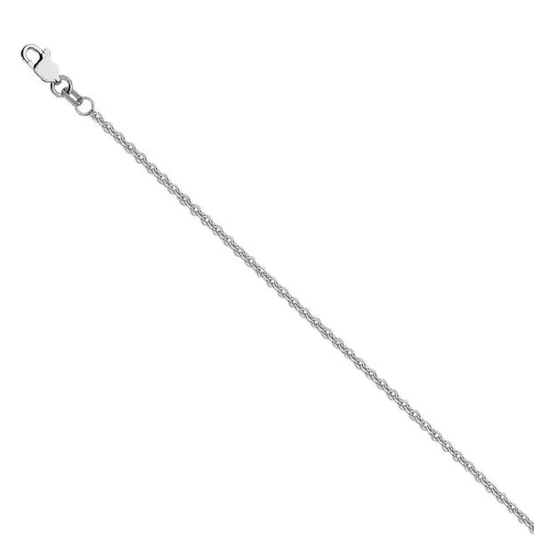 16\ Round Wheat Chain With Lobster Clasp SS
