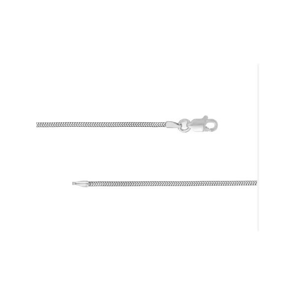 Sterling Silver 1.2mm Snake Chain with Lobster Lock 16in Charles Frederick Jewelers Chelmsford, MA