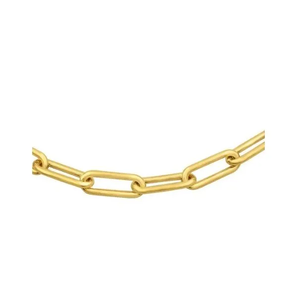 18\ Lola SS with Gold Paperclip chain 5.2mm