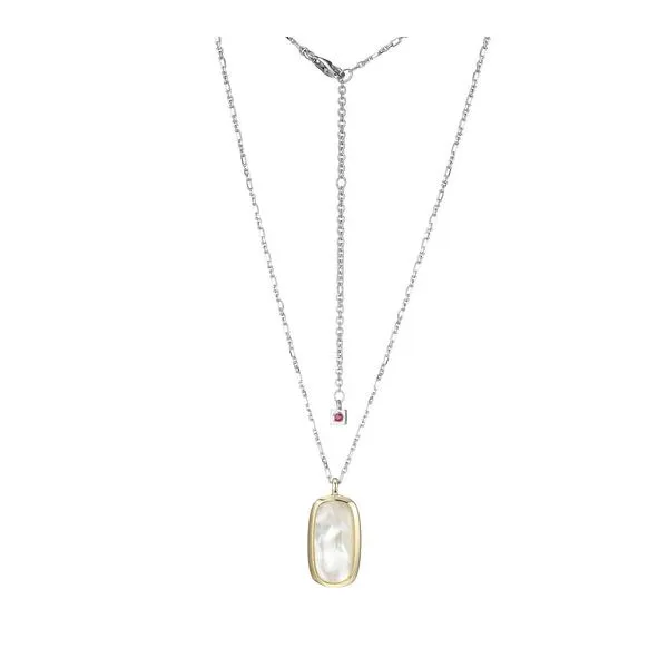 Sterling Mother of Pearl Necklace Charles Frederick Jewelers Chelmsford, MA