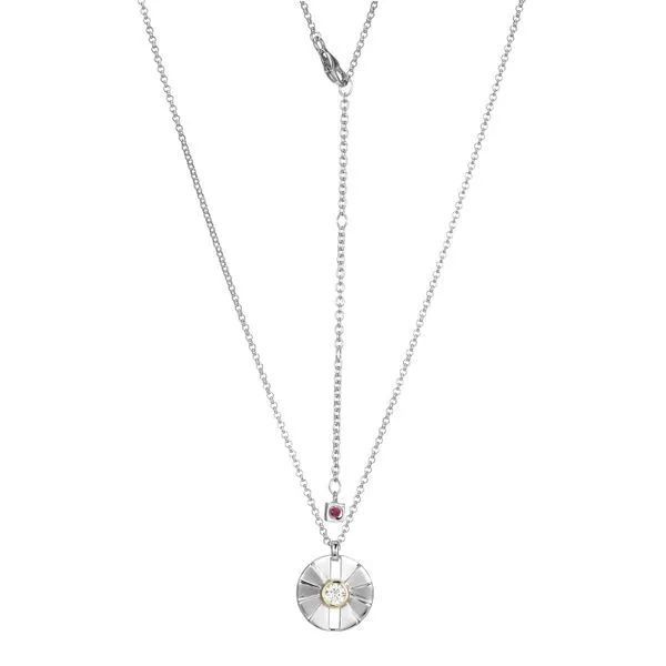 Sterling Pleated Necklace Charles Frederick Jewelers Chelmsford, MA