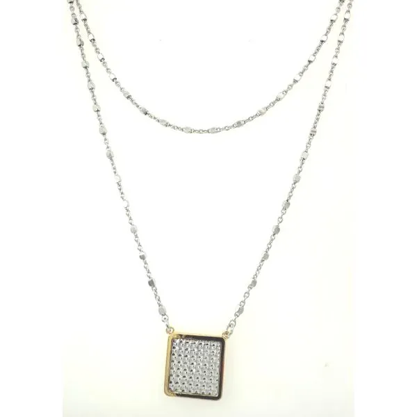 Frederick Duclos Sterling Silver and Yellow Gold Plated S...