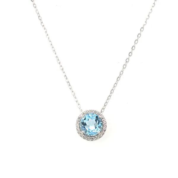 Sterling Topaz Necklace similar item image