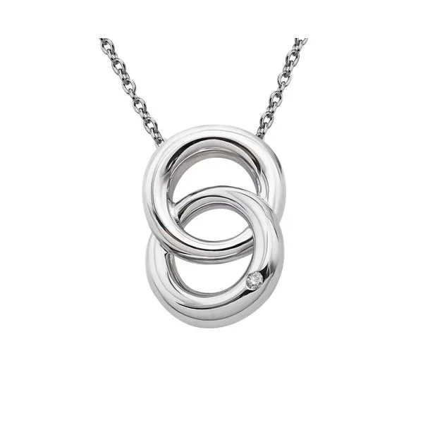 Sterling Diamond Necklace Charles Frederick Jewelers Chelmsford, MA