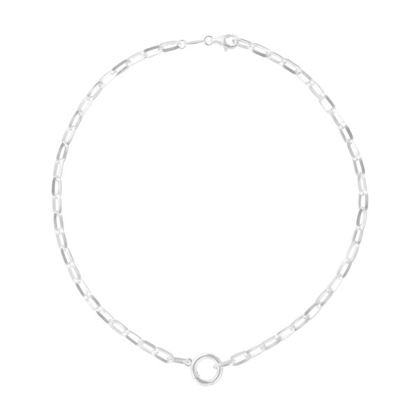 LOLA Necklace Infinity Clasp 5mm Silver 18