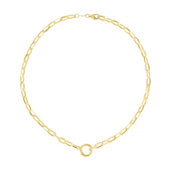 LOLA Necklace Infinity Clasp 5mm Gold 18