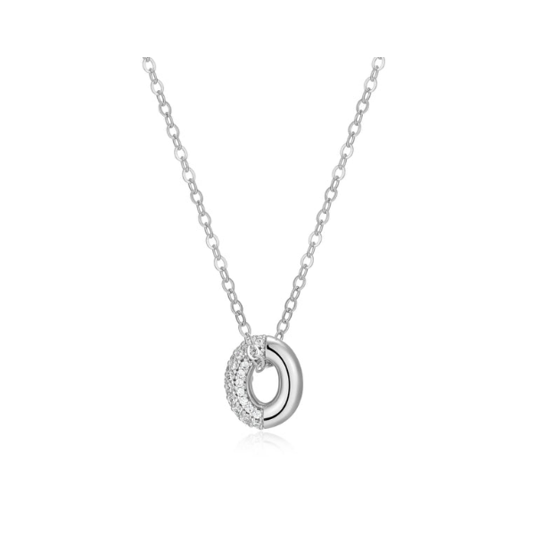 SS Circle Necklace Charles Frederick Jewelers Chelmsford, MA