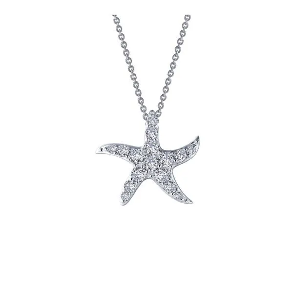 Starfish Necklace by Lafonn Charles Frederick Jewelers Chelmsford, MA