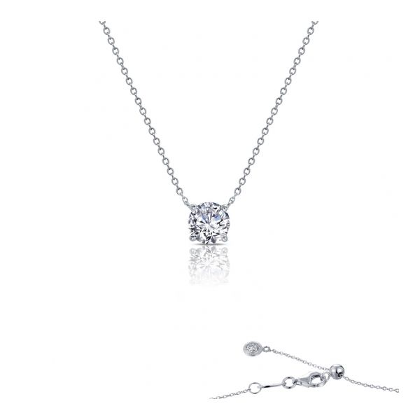 Solitaire Necklace by Lafonn Charles Frederick Jewelers Chelmsford, MA
