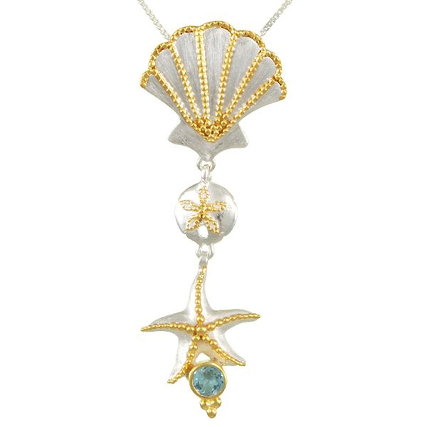 Seashell Pendant Charles Frederick Jewelers Chelmsford, MA