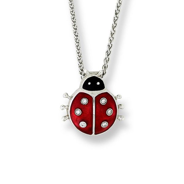 Ladybug Necklace Charles Frederick Jewelers Chelmsford, MA