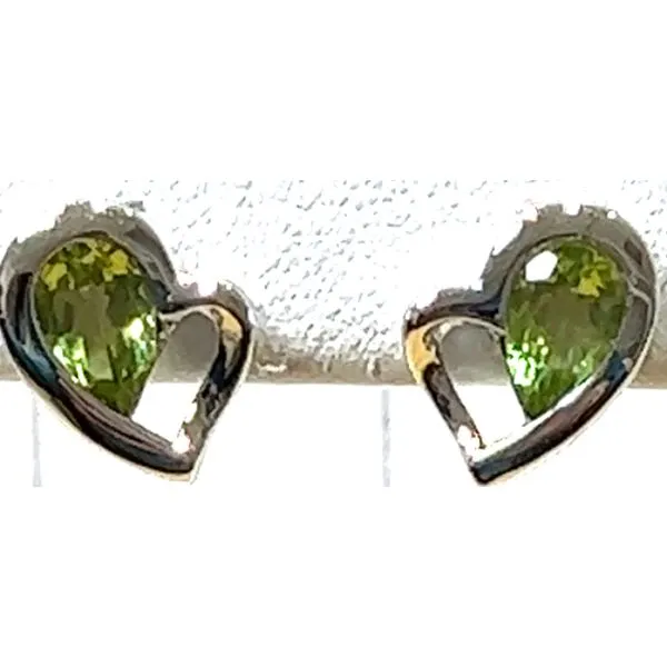 Sterling Peridot Earrings Charles Frederick Jewelers Chelmsford, MA