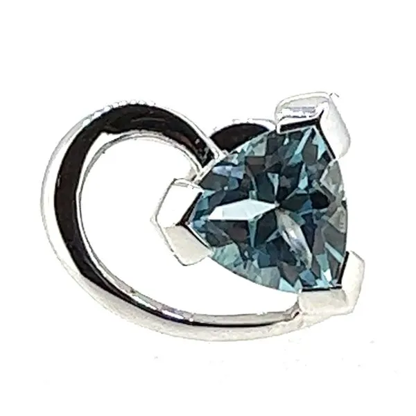 Sterling Blue Topaz Studs Charles Frederick Jewelers Chelmsford, MA