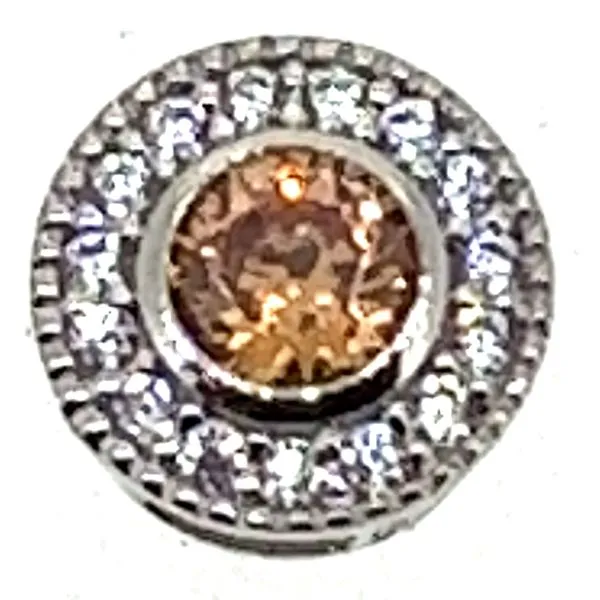Sterling Citrine Pendant Charles Frederick Jewelers Chelmsford, MA