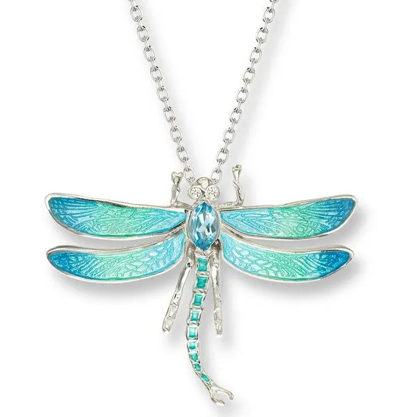 Sterling Enamel Pendant Charles Frederick Jewelers Chelmsford, MA