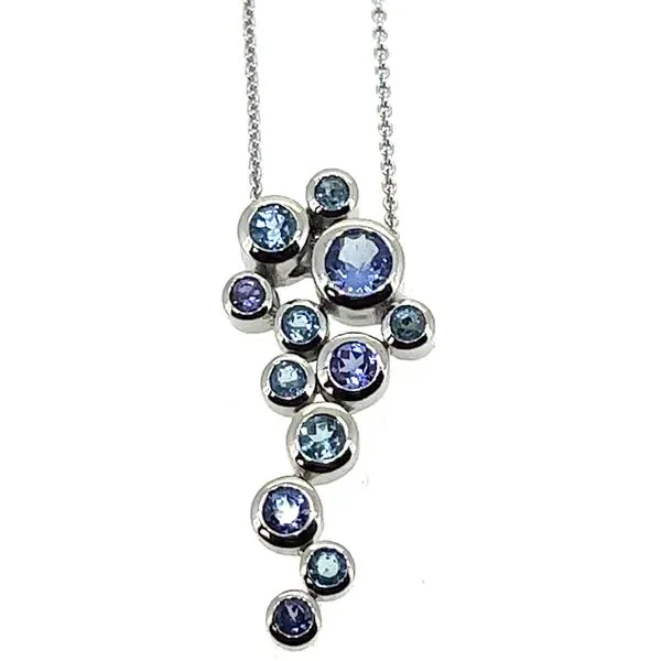 Sterling Colored Stone Pendant Charles Frederick Jewelers Chelmsford, MA