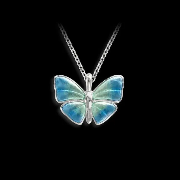 Turquoise Butterfly Necklace
