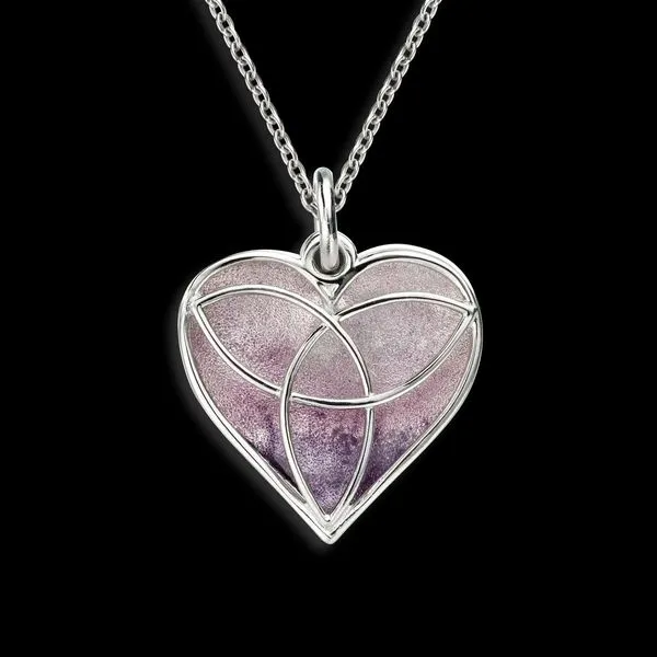 2-Piece Purple Heart Celtic Necklace Charles Frederick Jewelers Chelmsford, MA