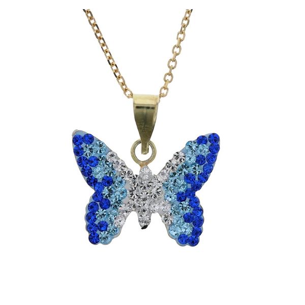 Sterling Butterfly Pendant Charles Frederick Jewelers Chelmsford, MA