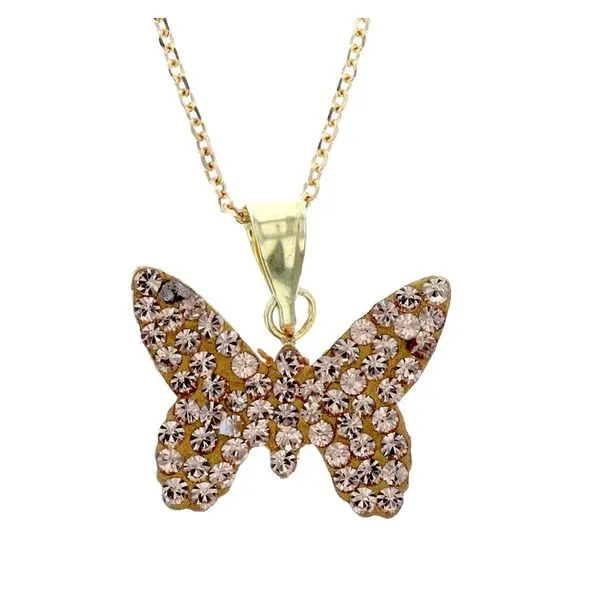 Sterling Butterfly Pendant Charles Frederick Jewelers Chelmsford, MA