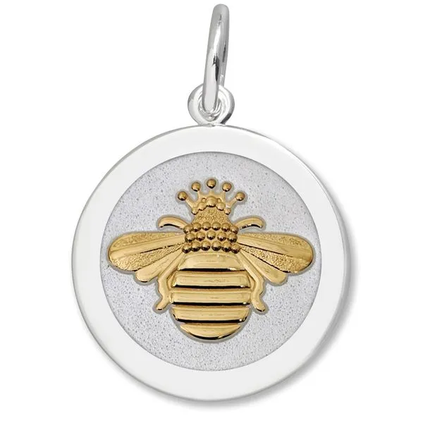 Lola Sterling 27mm Medium Gold & Alpine White Bee PD Charles Frederick Jewelers Chelmsford, MA