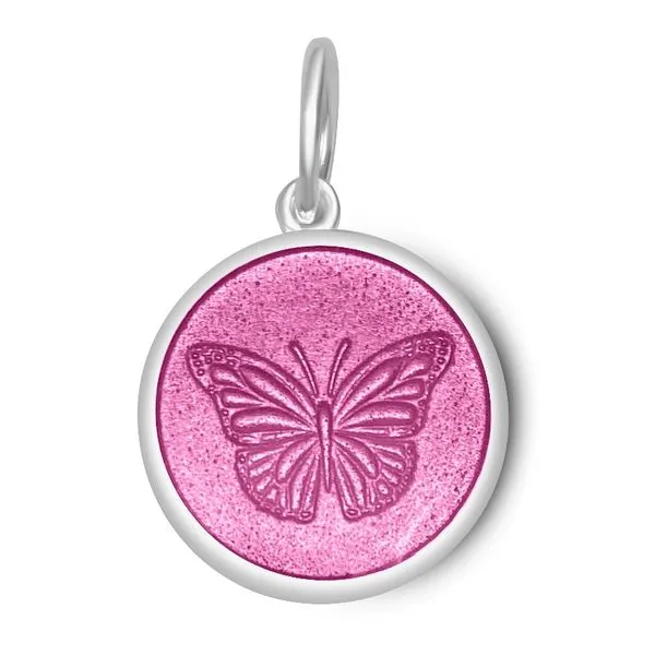 Lola Sterling 19mm Small Pink Butterfly PD Charles Frederick Jewelers Chelmsford, MA