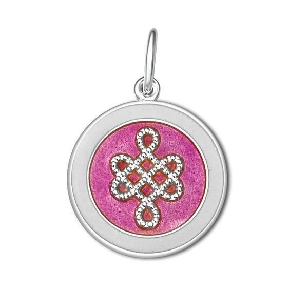Sterling Lola 19mm Small Mother Daughter Pink Charles Frederick Jewelers Chelmsford, MA