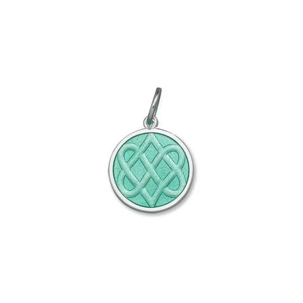 Lola Sterling 19mm Small Sea Foam Celtic Knot PD Charles Frederick Jewelers Chelmsford, MA