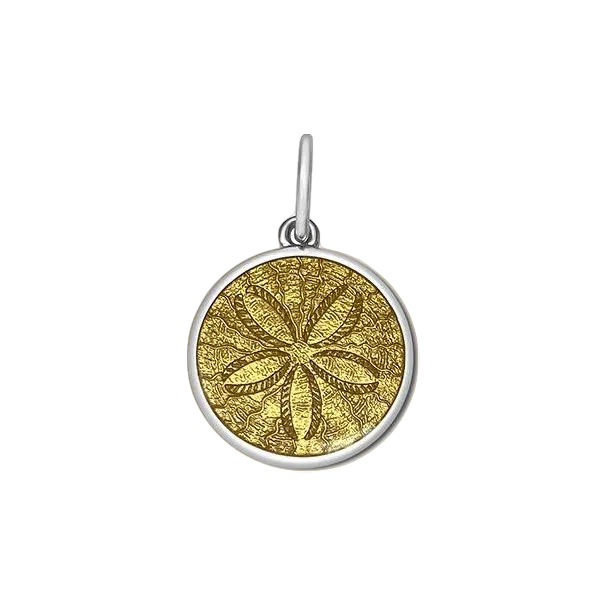 19MM Sand Dollar with Gold Center - Lola Charles Frederick Jewelers Chelmsford, MA
