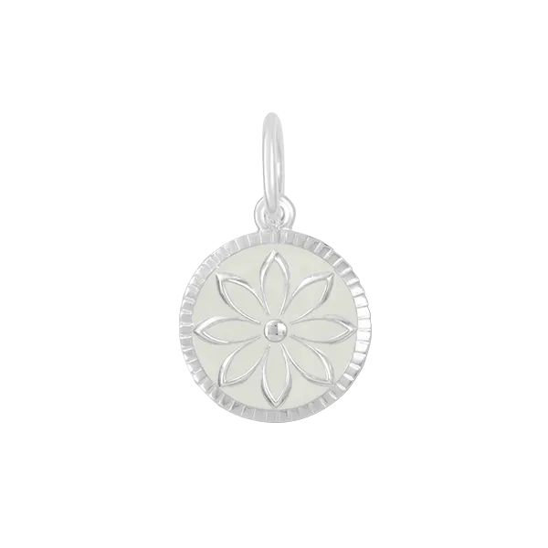 Sterling Silver Lola Daisy Pendant With Alpine White Charles Frederick Jewelers Chelmsford, MA