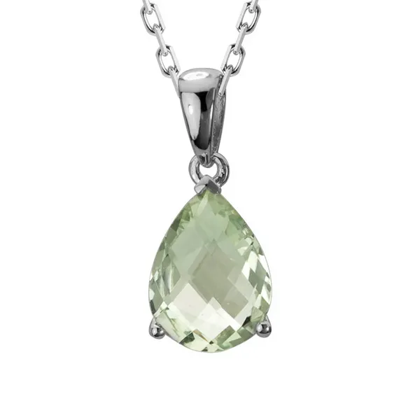 Sterling Prasiolite Necklace Charles Frederick Jewelers Chelmsford, MA