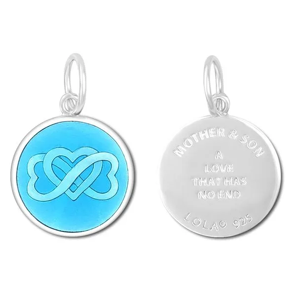 Lola Sterling 19mm Small Light Blue Mother & Son PD Charles Frederick Jewelers Chelmsford, MA