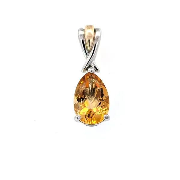 Silver and 14ky Cirtine Pendant Charles Frederick Jewelers Chelmsford, MA