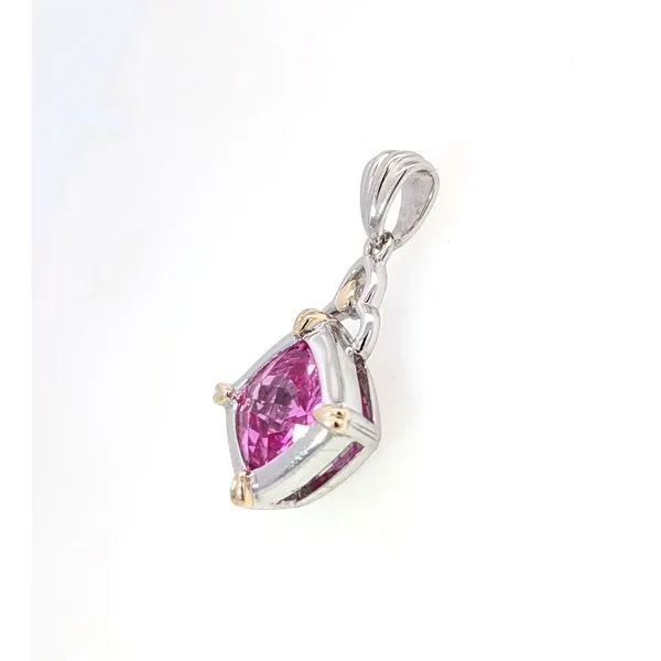 Sterling and 14ky Pendant Image 2 Charles Frederick Jewelers Chelmsford, MA
