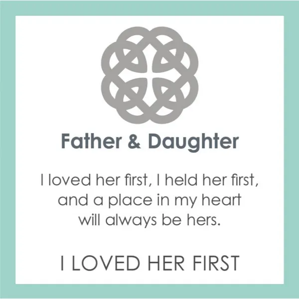 19mm Father and Daughter in Lavender Image 2 Charles Frederick Jewelers Chelmsford, MA