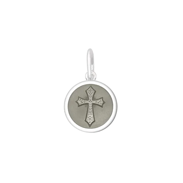 15MM Cross Pewter - Lola Charles Frederick Jewelers Chelmsford, MA