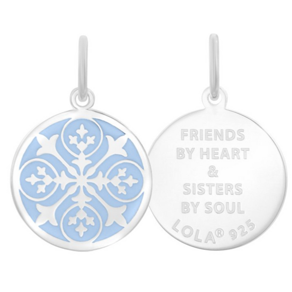 LOLA Sisterhood 19mm Silver Charm Charles Frederick Jewelers Chelmsford, MA