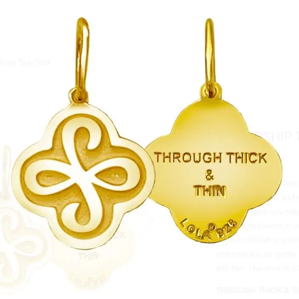 LOLA Friendship Tag SS with Gold Charles Frederick Jewelers Chelmsford, MA