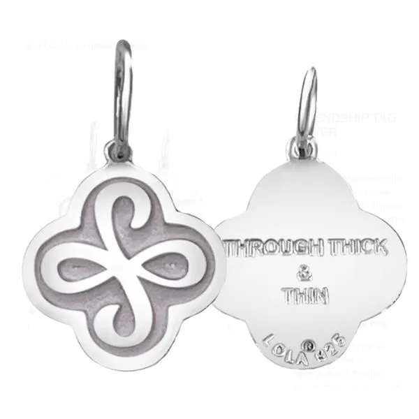 Lola Sterling Friendship Pendant - Small Charles Frederick Jewelers Chelmsford, MA