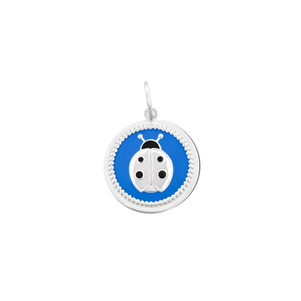 LOLA 15mm Ladybug in periwinkle Charles Frederick Jewelers Chelmsford, MA