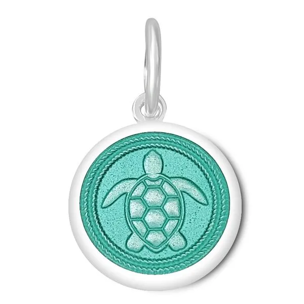 Lola Sterling 15mm Mini Sea Foam Sea Turtle PD Charles Frederick Jewelers Chelmsford, MA