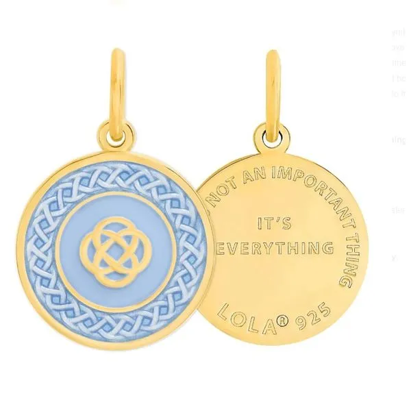 Lola 19mm Small Sterling Silver Family Knot All Gold Lavender Charles Frederick Jewelers Chelmsford, MA