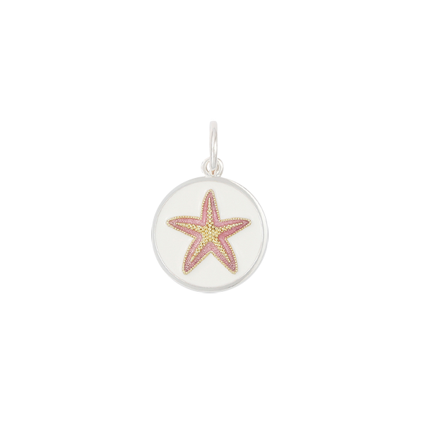 Lola Small 19mm Gold and Flamingo Pink Charm Charles Frederick Jewelers Chelmsford, MA