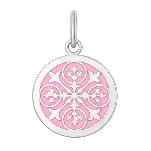 LOLA Sisterhood Fleur Silver Flamingo Pink Small 19MM Charles Frederick Jewelers Chelmsford, MA