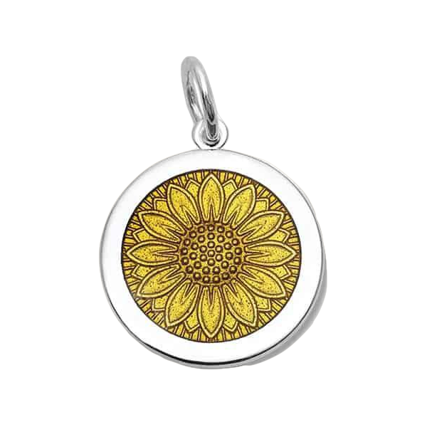 Lola Sterling 19mm Small Gold Sunflower PD Charles Frederick Jewelers Chelmsford, MA