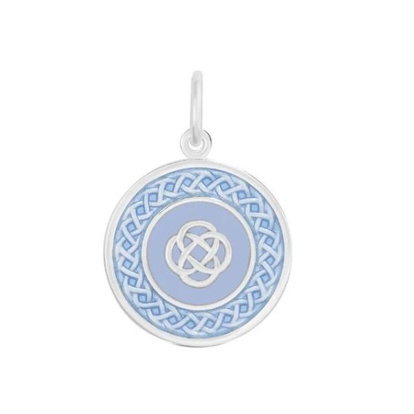 Family Knot Lavender Silver 19mm Lola Charm Sterling Silver Charles Frederick Jewelers Chelmsford, MA