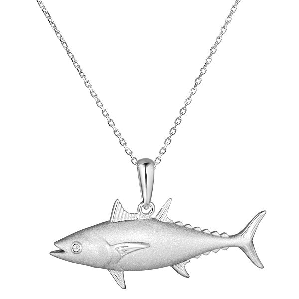 925 Sterling Silver Blue Marlin Pendan Charles Frederick Jewelers Chelmsford, MA