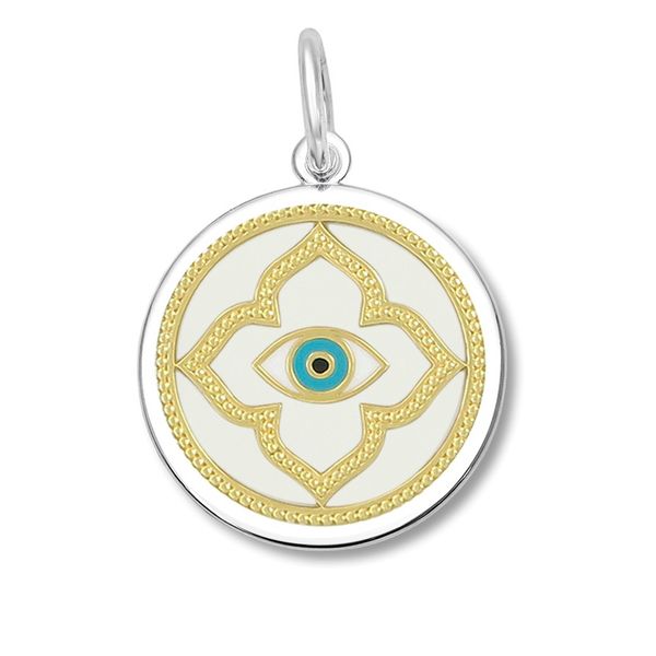 Lola SS with Gold Evil Eye Gold Alpine White Small Charles Frederick Jewelers Chelmsford, MA