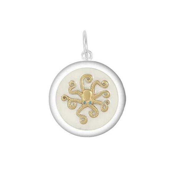 Lola Sterling Silver 27mm Octopus Mixed Metal in Alpine White Charles Frederick Jewelers Chelmsford, MA